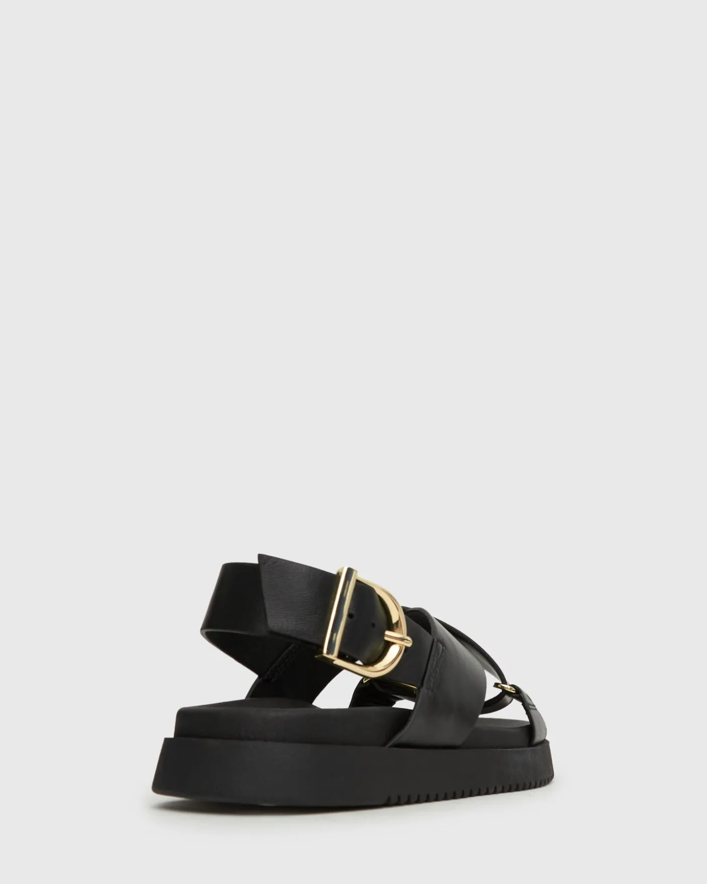 MYTH Crossover Strap Footbed Sandals