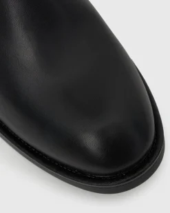 PIERCE Rounded Toe Knee-High Boots