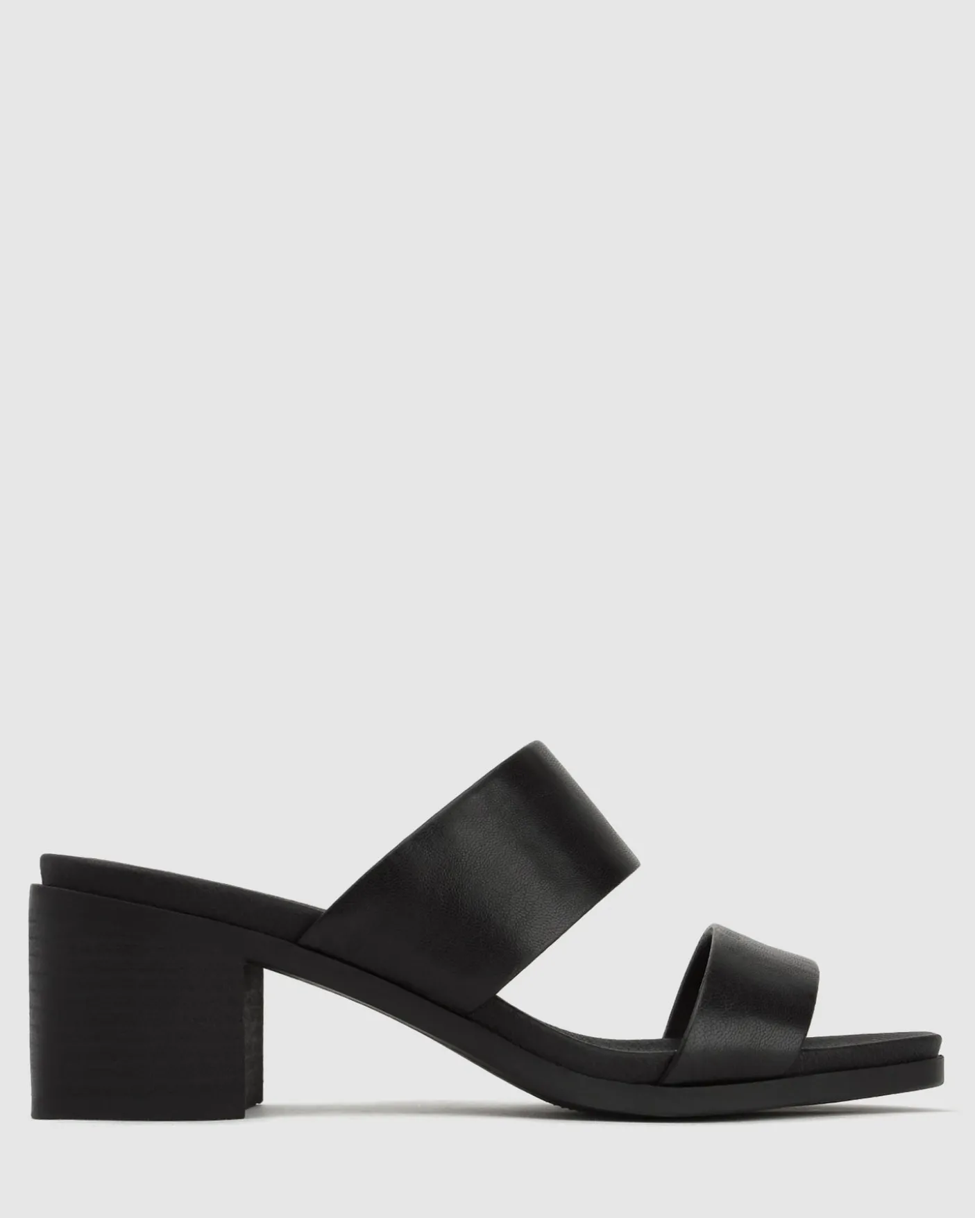 PIPPA Vegan Block Heel Mules