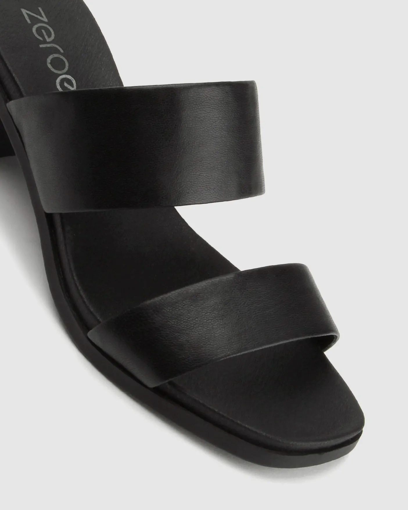 PIPPA Vegan Block Heel Mules