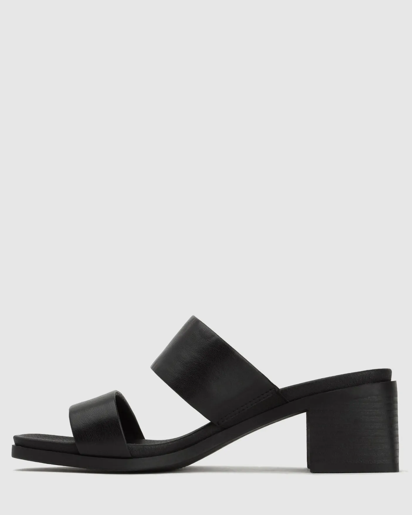 PIPPA Vegan Block Heel Mules