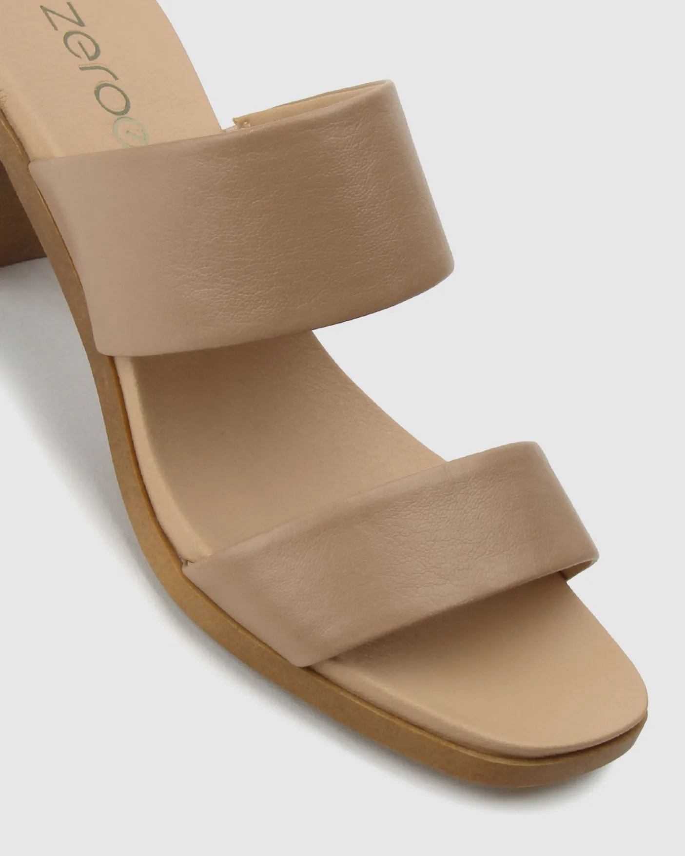 PIPPA Vegan Block Heel Mules