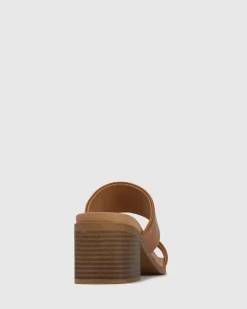 PIPPA Vegan Block Heel Mules