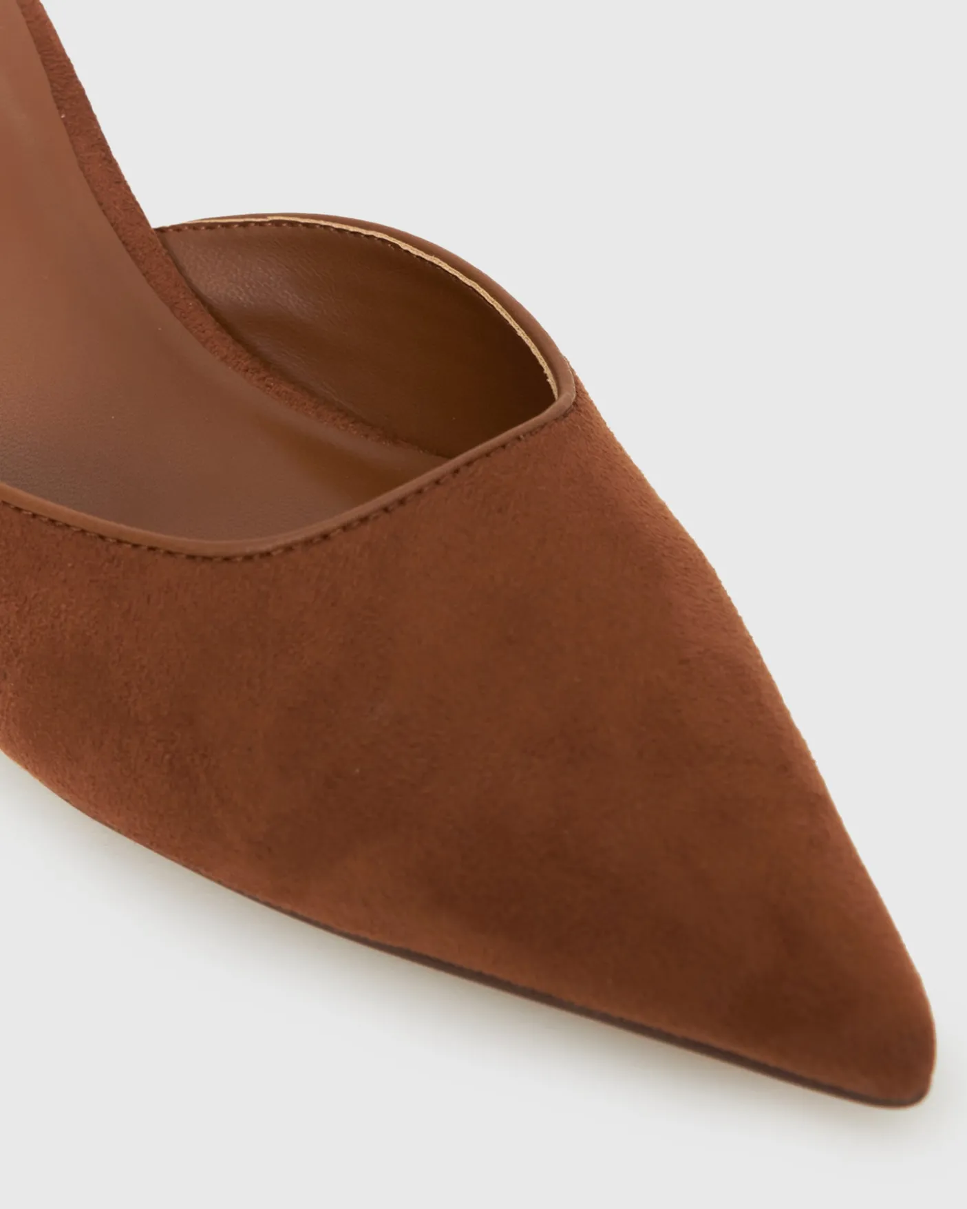 PRE-ORDER AMALIE Pointed Toe Stiletto Mules