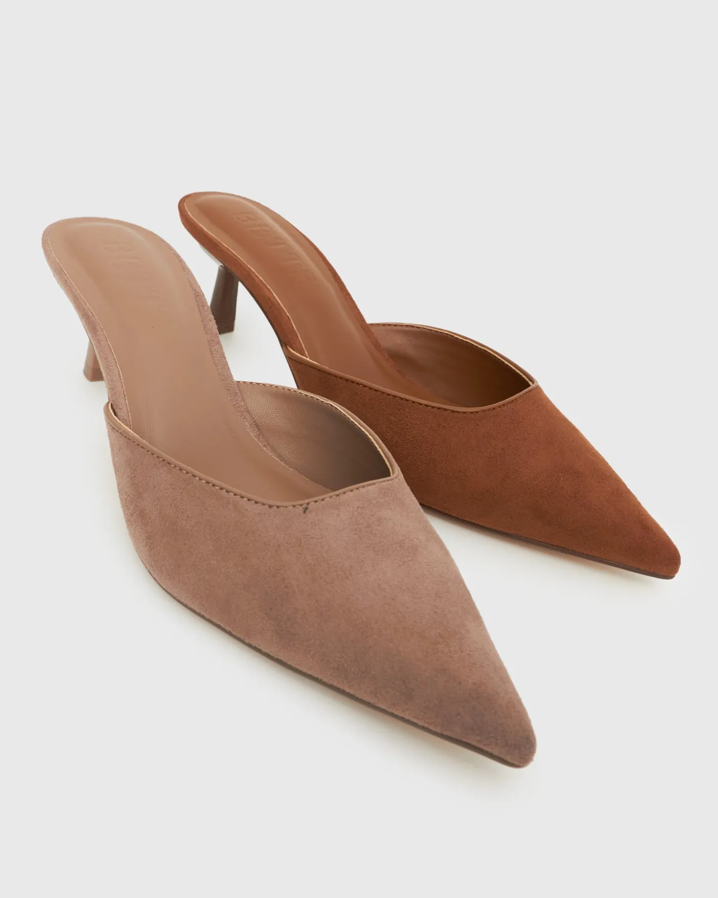 PRE-ORDER AMALIE Pointed Toe Stiletto Mules