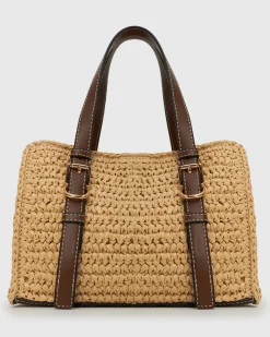 PRE-ORDER BRIGHTON Raffia Shoulder Bag