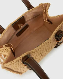 PRE-ORDER BRIGHTON Raffia Shoulder Bag