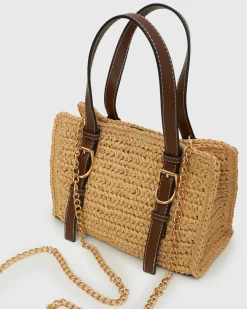 PRE-ORDER BRIGHTON Raffia Shoulder Bag