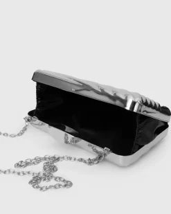 PRE-ORDER GOLDIE Metallic Clutch Bag