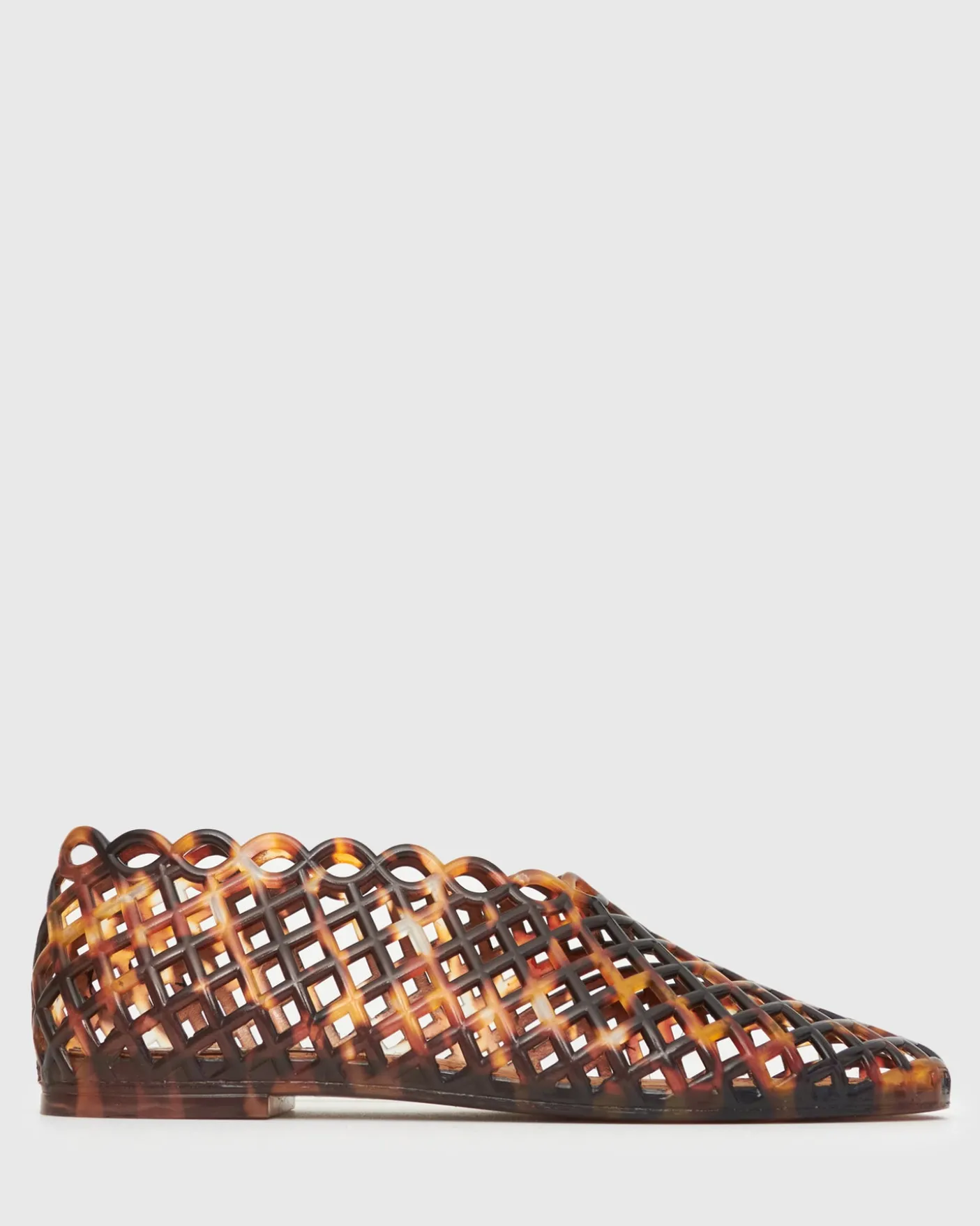 PRE-ORDER GREECE Jelly Mesh Ballet Flats