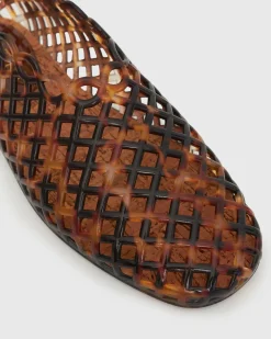 PRE-ORDER GREECE Jelly Mesh Ballet Flats