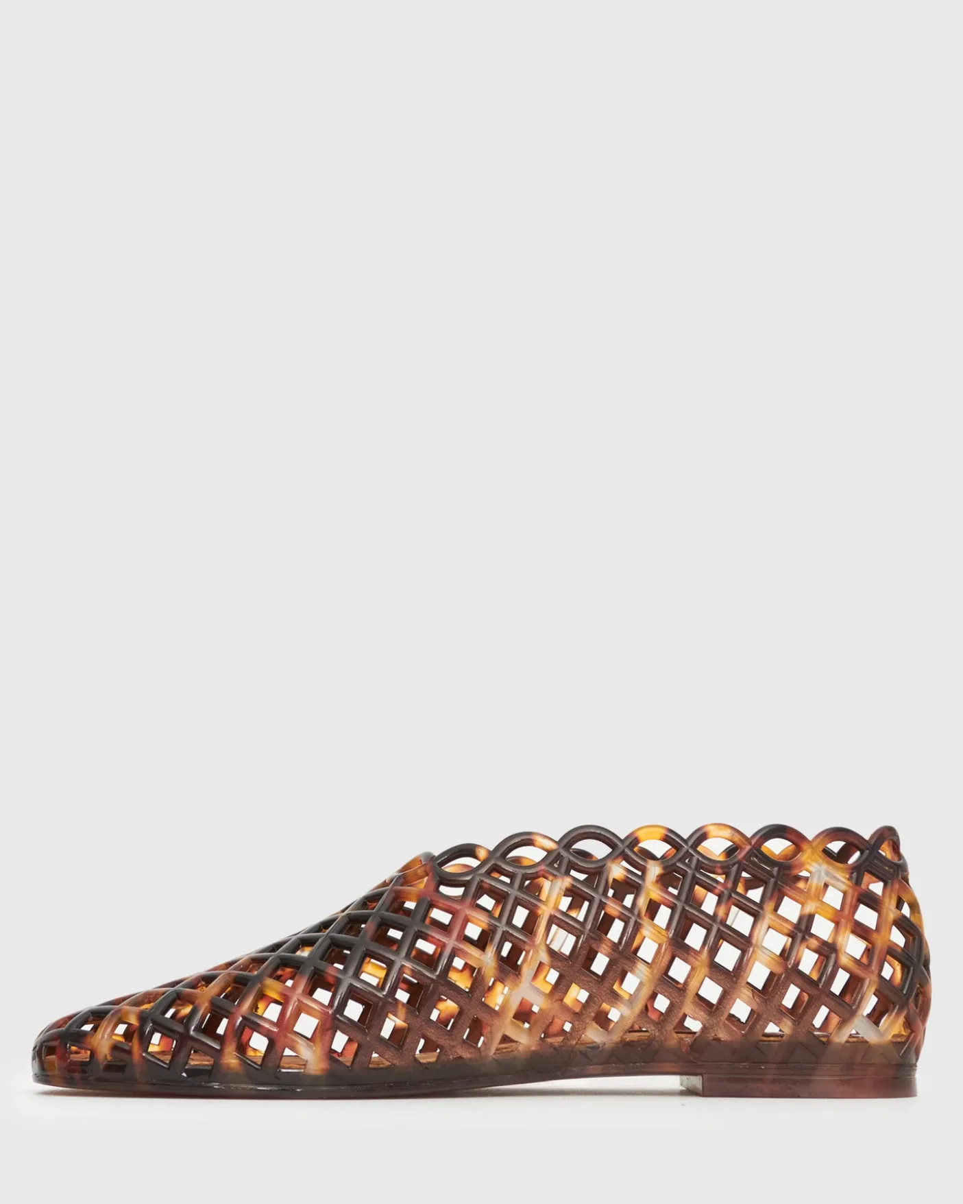 PRE-ORDER GREECE Jelly Mesh Ballet Flats