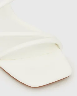 PRE-ORDER HALLIE Low Wooden Block Heel Mules