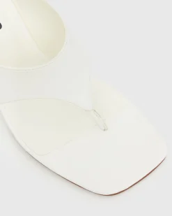 PRE-ORDER SELENE Square Toe Wedge Sandals