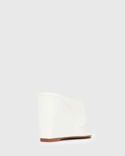 PRE-ORDER SELENE Square Toe Wedge Sandals