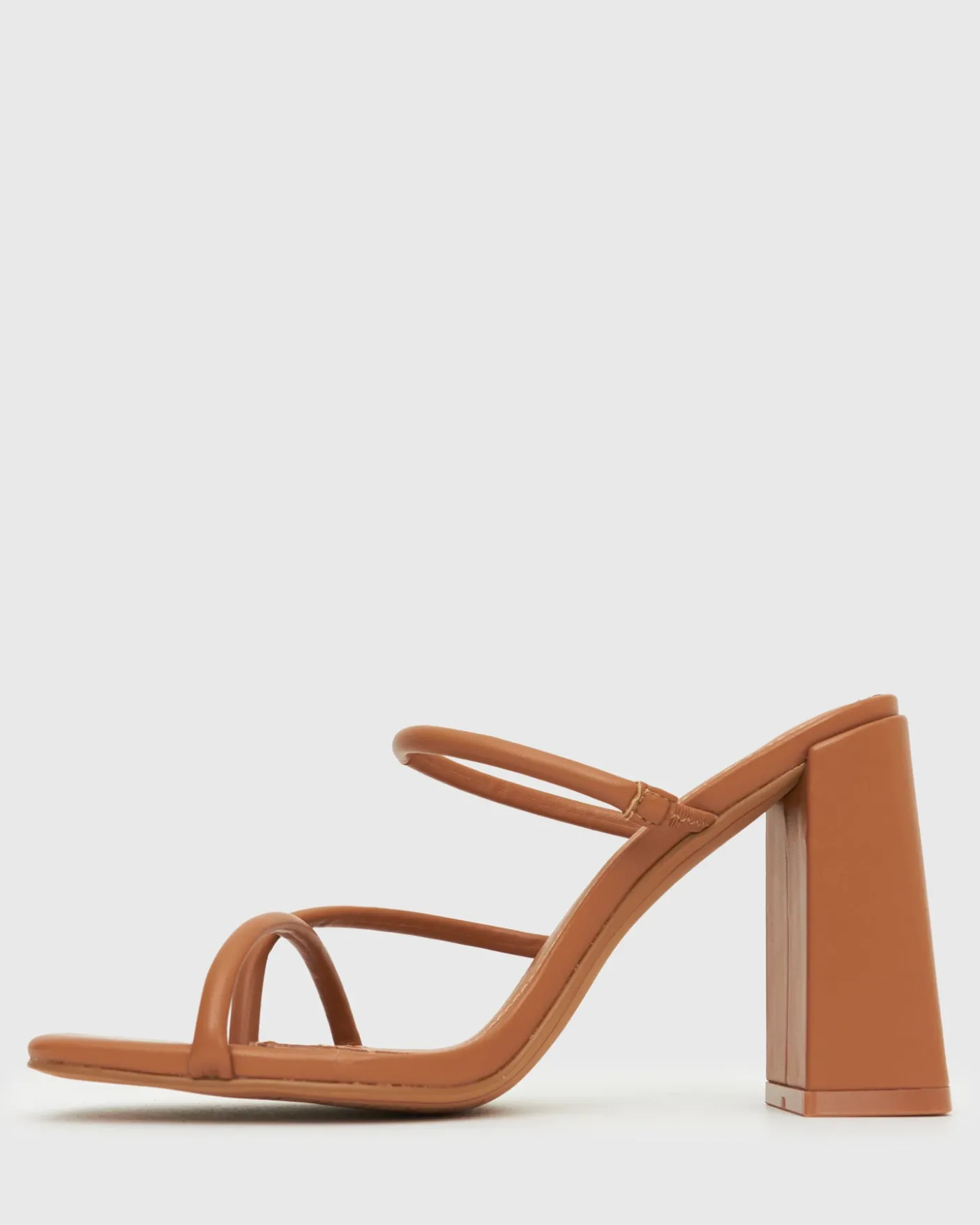 PRE-ORDER SHAQ High Block Heel Mules