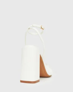 PRE-ORDER SOLANA Strappy High Block Heel Sandals