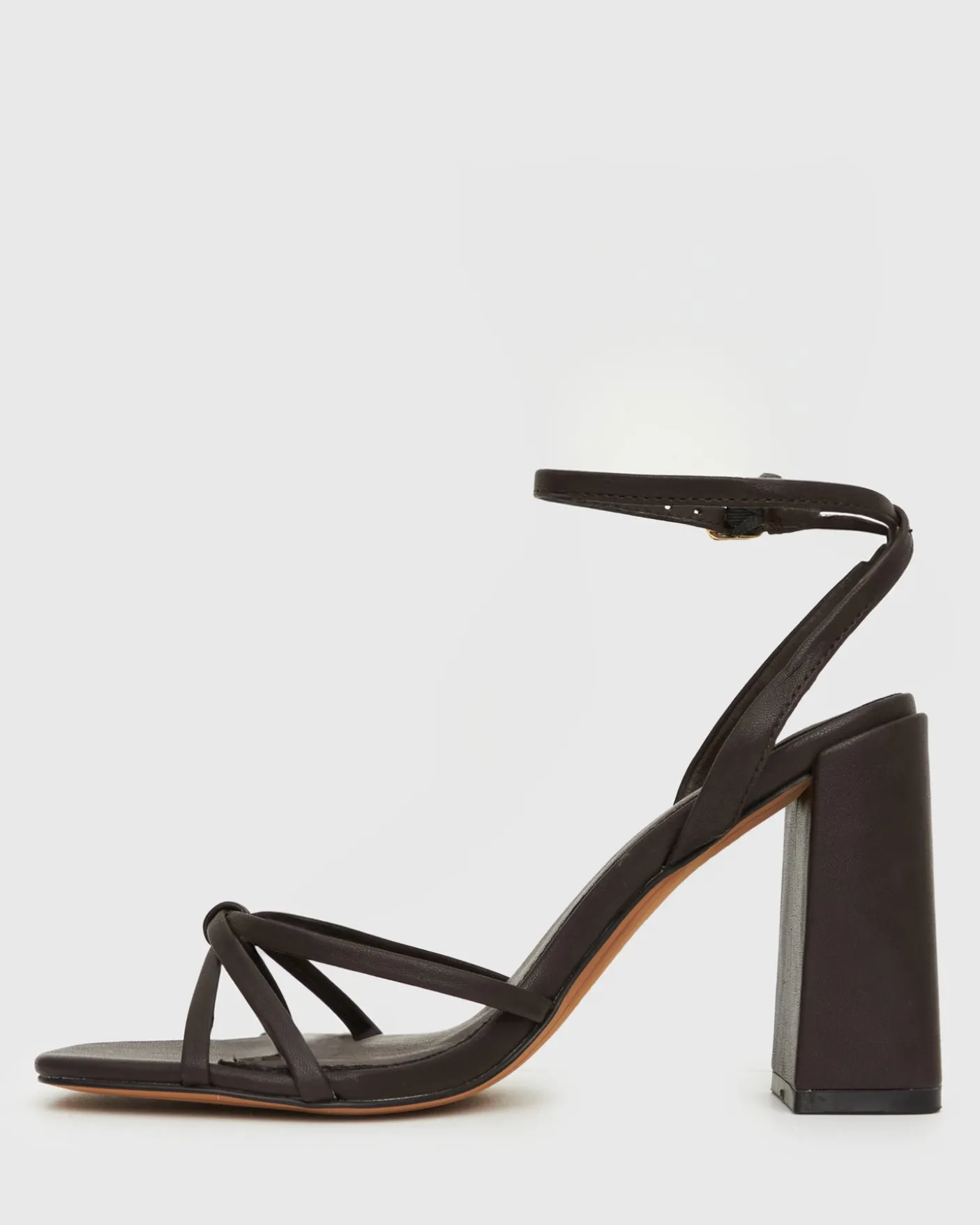PRE-ORDER SOLANA Strappy High Block Heel Sandals