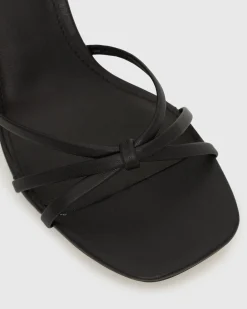 PRE-ORDER SOLANA Strappy High Block Heel Sandals