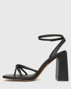PRE-ORDER SOLANA Strappy High Block Heel Sandals