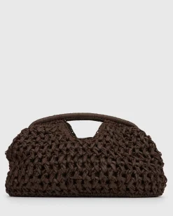 PRE-ORDER SPAINARD Raffia Clutch Bag