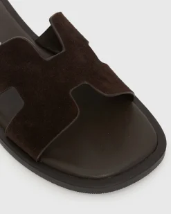 PRE-ORDER VIV Leather Flat Sandals