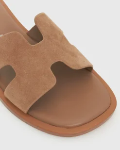 PRE-ORDER VIV Leather Flat Sandals
