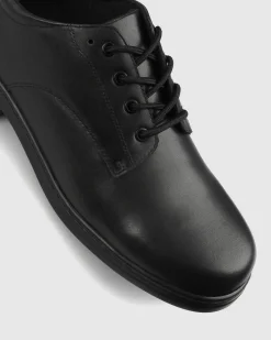 REED D/E Senior Leather School Shoes