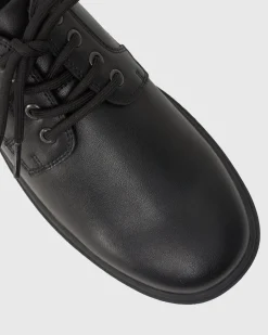 SANTANA E/F Senior Leather School Shoes