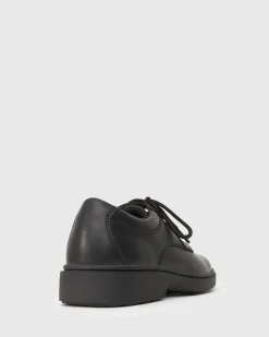 SANTANA E/F Senior Leather School Shoes