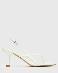 SIENA Strappy Thong Heel Sandals