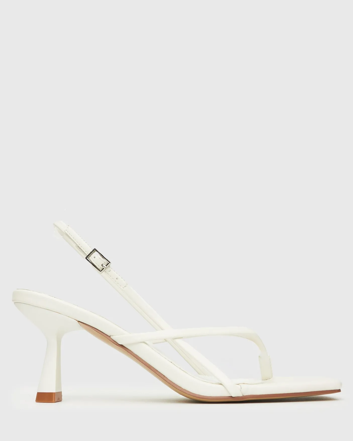SIENA Strappy Thong Heel Sandals