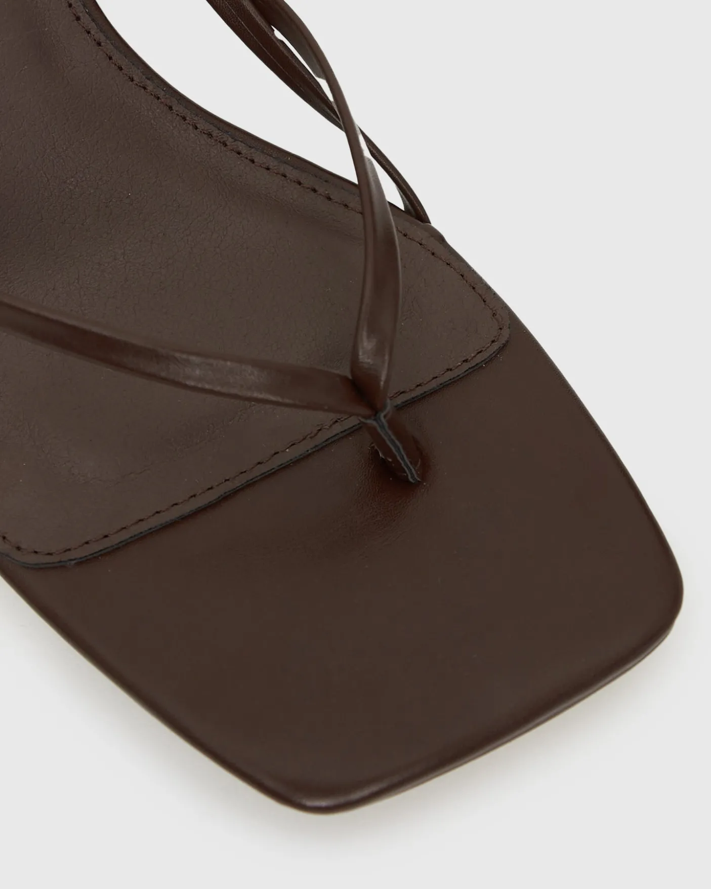SIENA Strappy Thong Heel Sandals