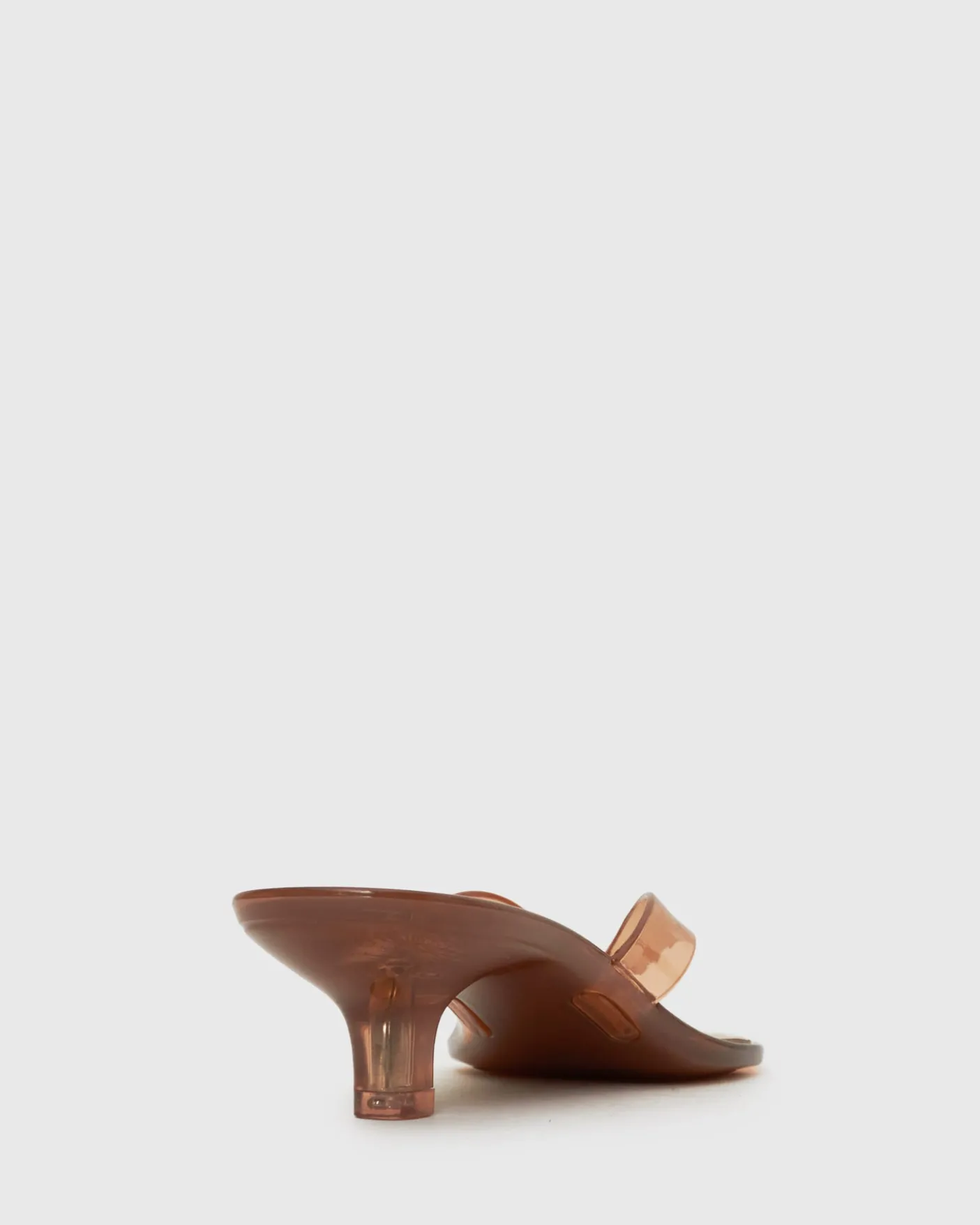 TYLA Jelly Kitten Heel Thong Sandals
