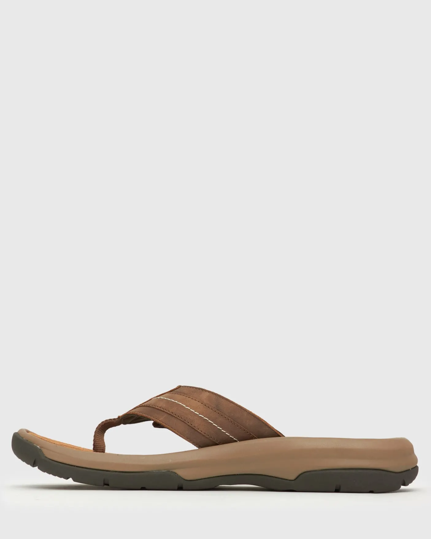 VICTOR Leather Thong Sandals
