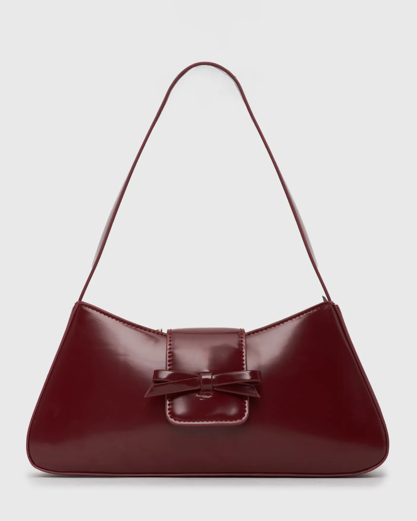VIENNA Bow Baguette Bag