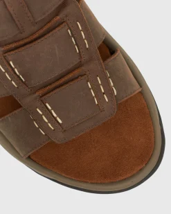 VINCENT Leather Comfort Slides