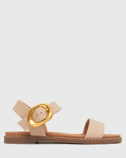 Wider Fit ATLANTA Vegan Flat Sandals