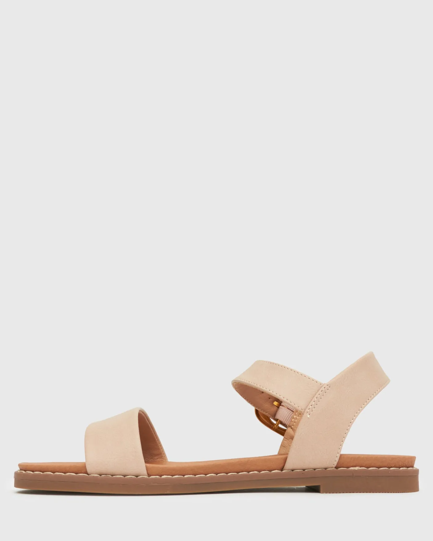 Wider Fit ATLANTA Vegan Flat Sandals