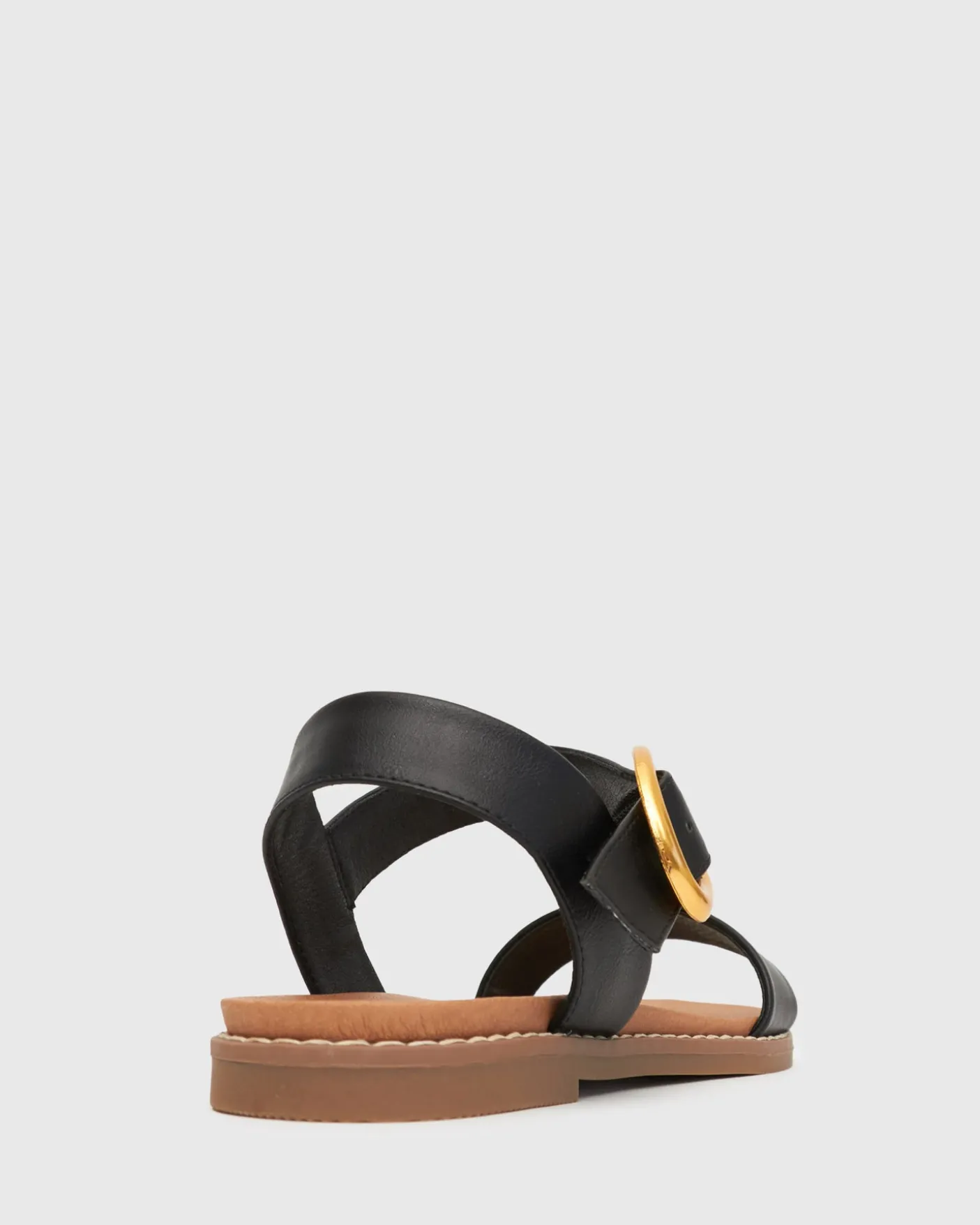 Wider Fit ATLANTA Vegan Flat Sandals