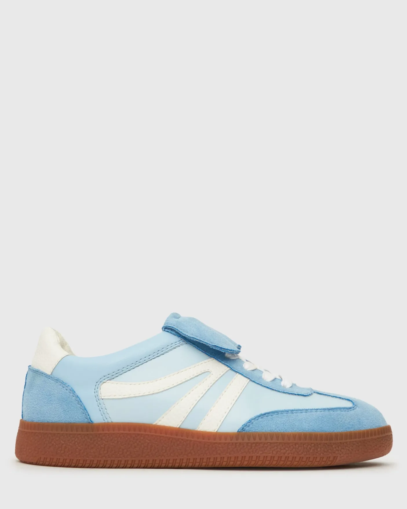 Wider Fit BUTTERSCOTCH Low-Top Lace-Up Sneakers