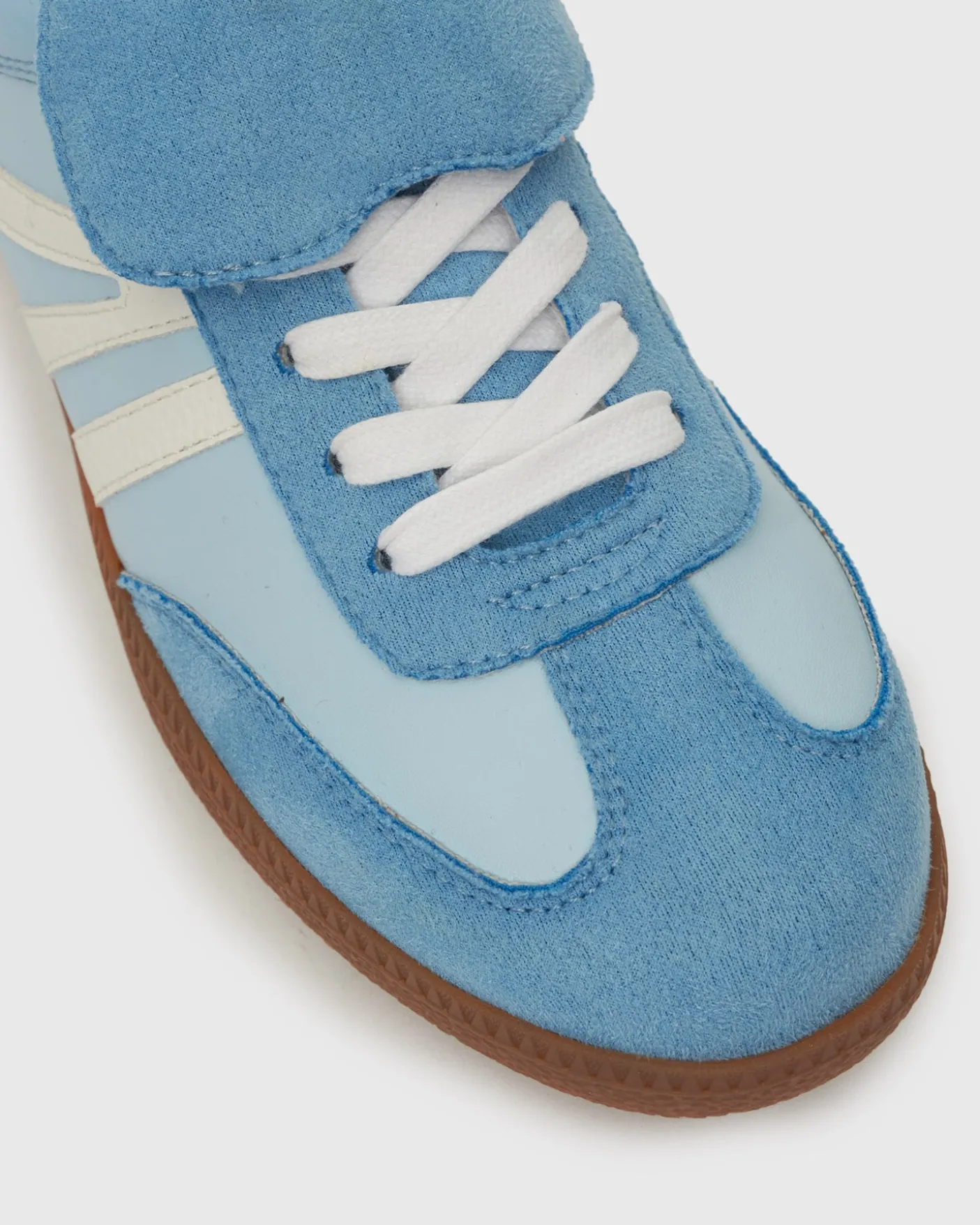 Wider Fit BUTTERSCOTCH Low-Top Lace-Up Sneakers
