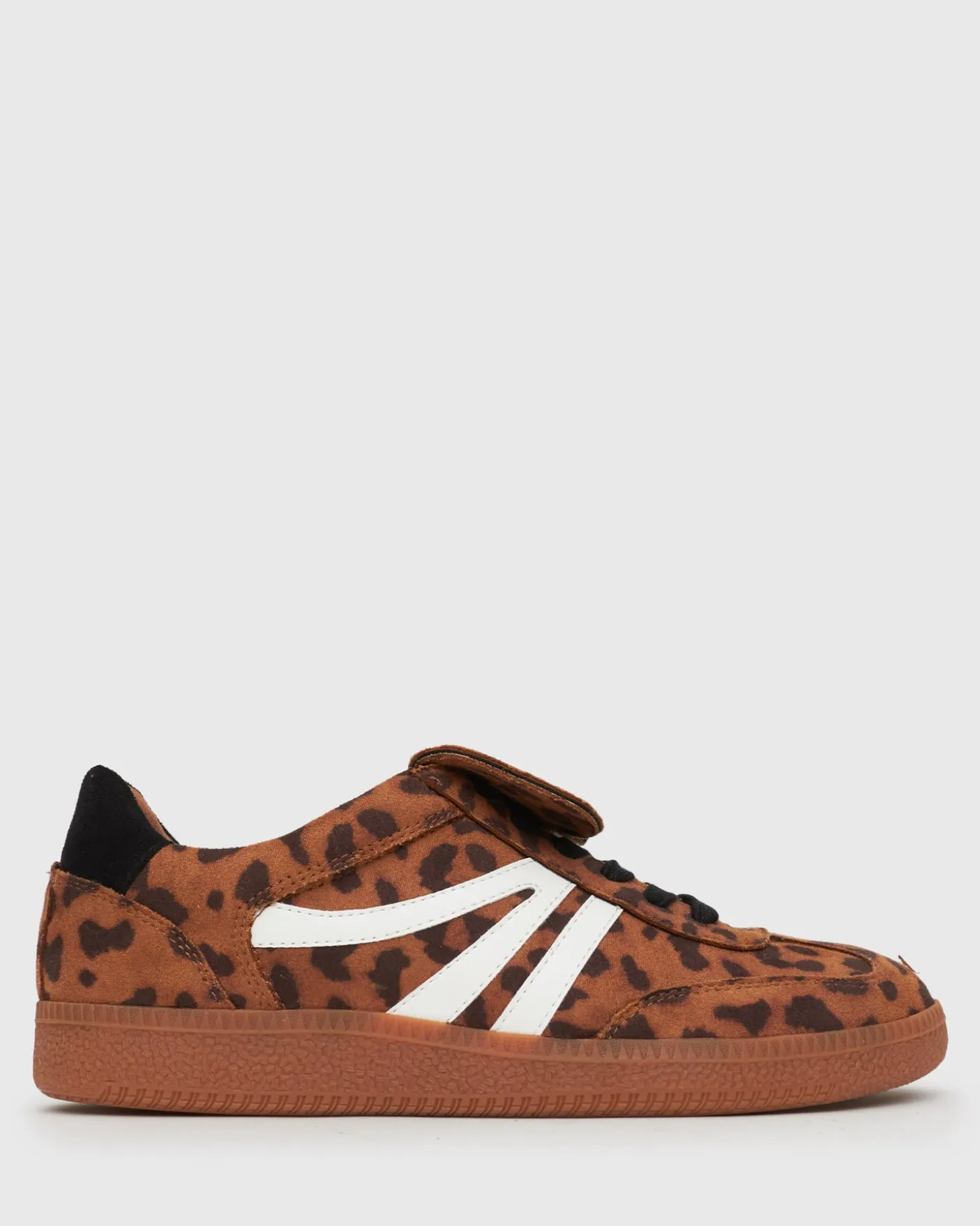 Wider Fit BUTTERSCOTCH Low-Top Lace-Up Sneakers