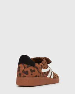 Wider Fit BUTTERSCOTCH Low-Top Lace-Up Sneakers