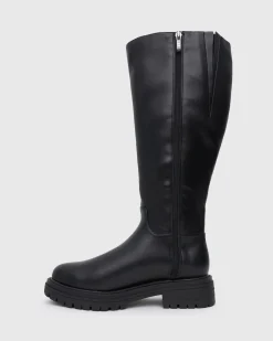 Wider Fit DRAGON Round Toe Knee Boots