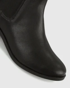 Wider Fit ELLIOT Vegan Ankle Chelsea Boots