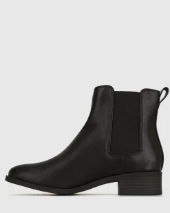Wider Fit ELLIOT Vegan Ankle Chelsea Boots