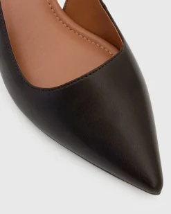 Wider Fit GUS Block Heel Slingback Pumps