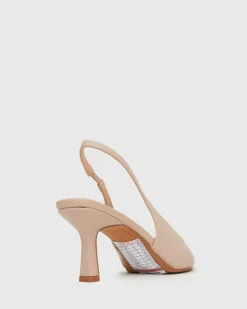 Wider Fit JERRY Slingback Stiletto Heel Pumps