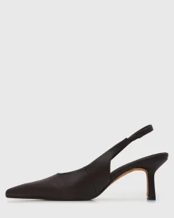 Wider Fit JERRY Slingback Stiletto Heel Pumps
